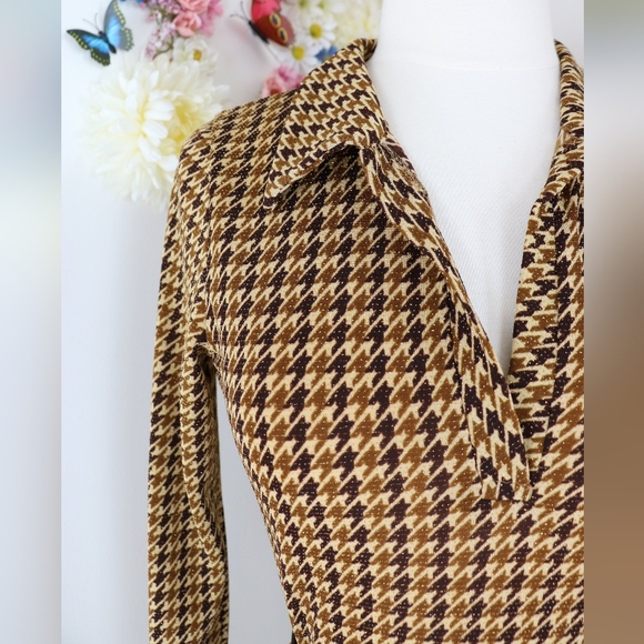 PSSSY LES POSSEDES (PARIS) Houndstooth Dress - Picture 5 of 7